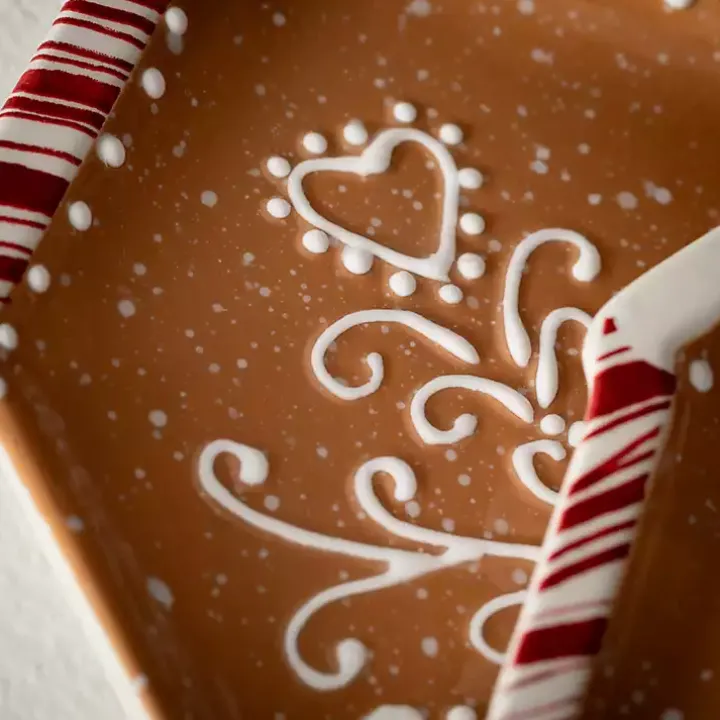 Gingerbread House Serving Trays, Set of 2