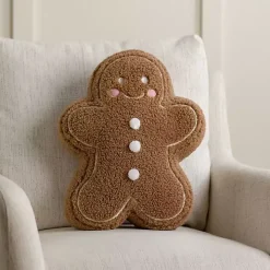 Gingerbread Man Pillow