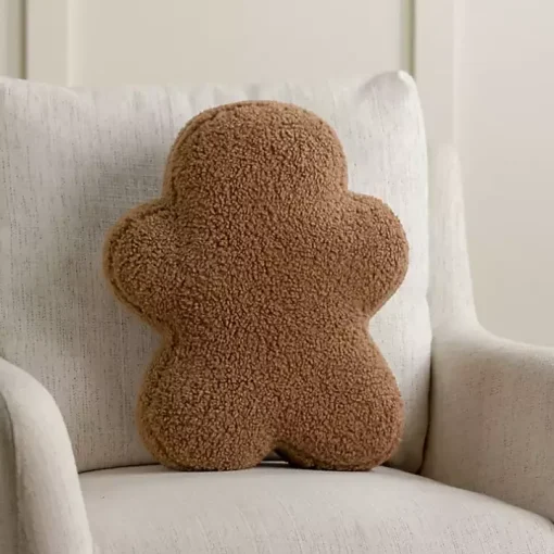 Gingerbread Man Pillow