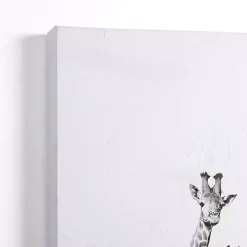 Giraffes in the Wild Canvas Art Print