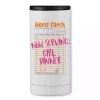 Girl Dinner Stainless Steel Koozie