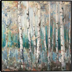 Glorious Forest Framed Canvas Art Print