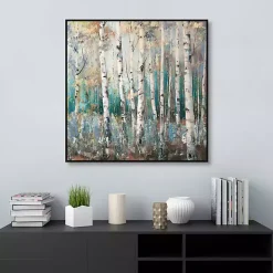 Glorious Forest Framed Canvas Art Print