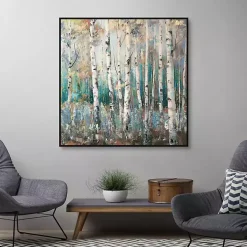 Glorious Forest Framed Canvas Art Print