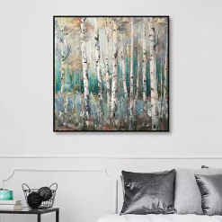 Glorious Forest Framed Canvas Art Print