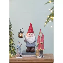 Gnome Holding Lantern Christmas Decoration
