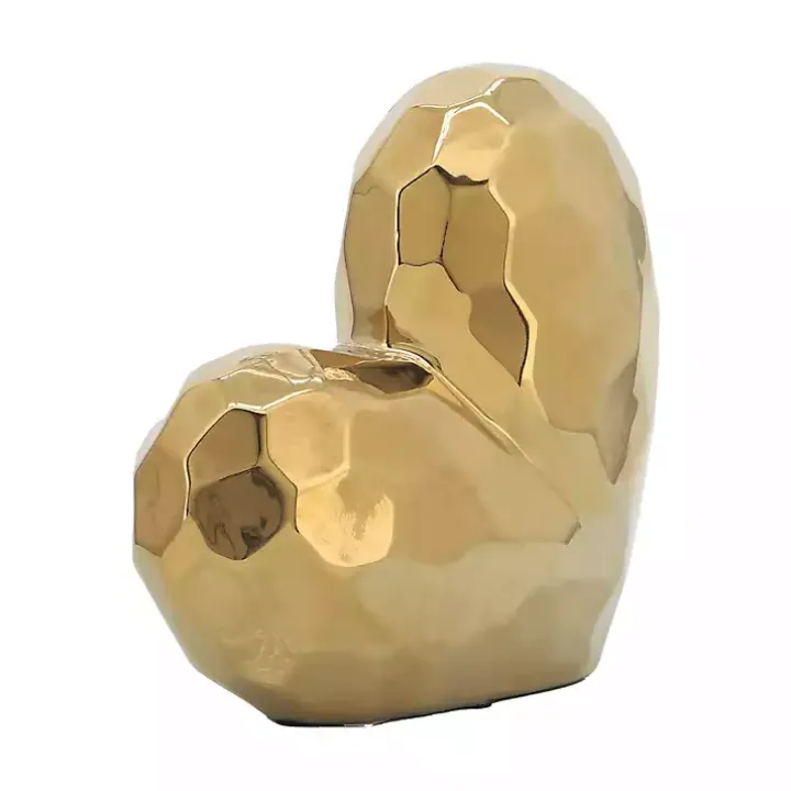 Gold Heart Figurine