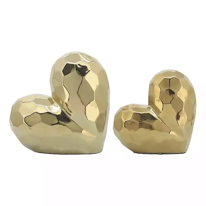 Gold Heart Figurine
