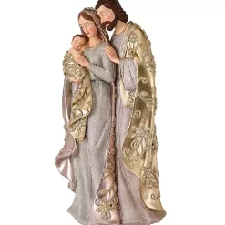 Gold Metallic Floret Holy Family