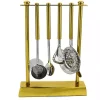 Gold 4-pc. Bar Tool Set with Stand