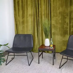 Grass Arrangement in Ringed White Pot, 32 in.