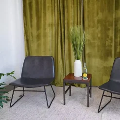 Grass Arrangement in Ringed White Pot, 36 in.