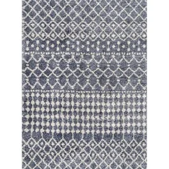 Gray Barbara Moroccan Area Rug, 5x8