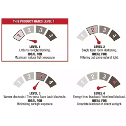 Gray Becky Curtain Panel Set, 108 in.