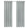 Gray Boucle Sheer Single Curtain Panel, 63 in.