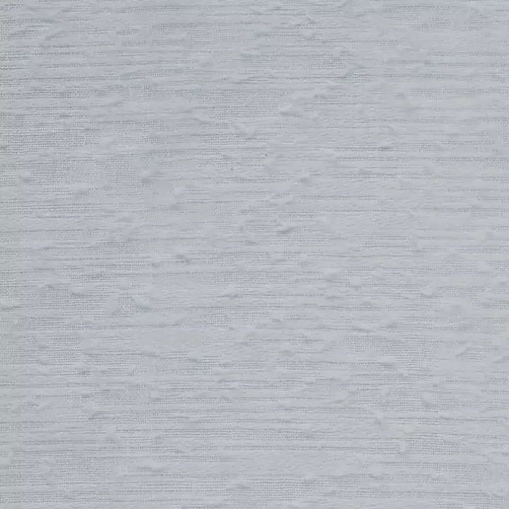 Gray Boucle Sheer Single Curtain Panel, 63 in.