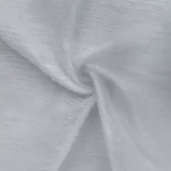 Gray Boucle Sheer Single Curtain Panel, 63 in.