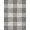 Gray Buffalo Plaid Indoor/Outdoor Area Rug, 7x9
