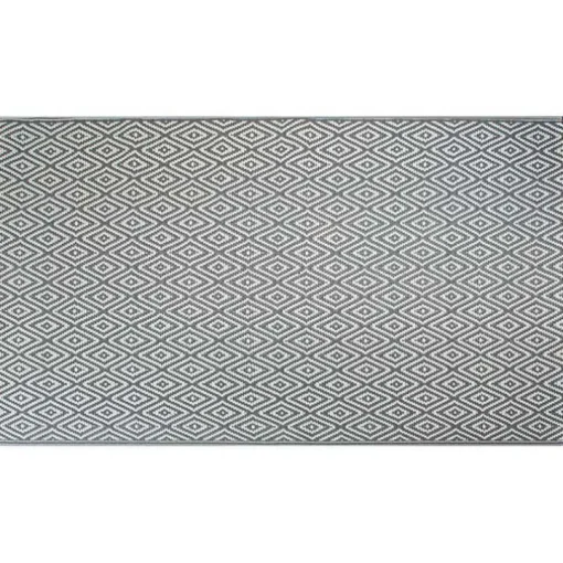 Gray Diamond Outdoor/Indoor Area Rug, 4x6
