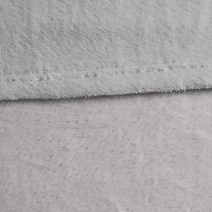 Gray King Oversize Plush Blanket