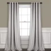 Gray Lush Insulated Curtain Panel Set, 120 in.