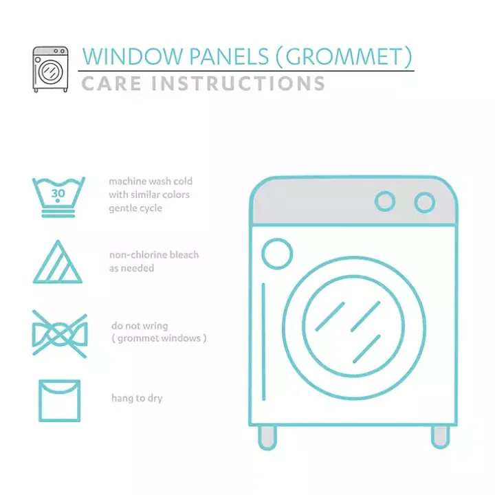 Gray Lush Insulated Curtain Panel Set, 120 in.