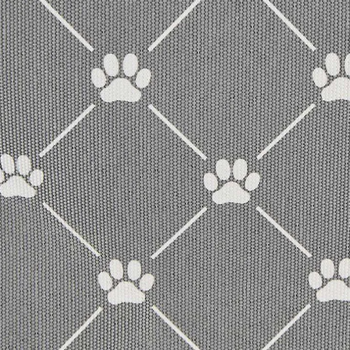 Gray Paw Trellis Rectangle Basket, 16 in.
