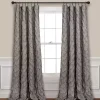 Gray Ravello Pintuck Curtain Panel, 84 in.