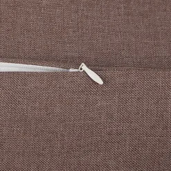 Gray Shimmer Leaves 2-pc. Harvest Pillow Cover Set