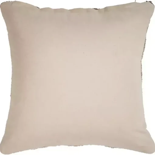Gray Textured Gradient Pillow