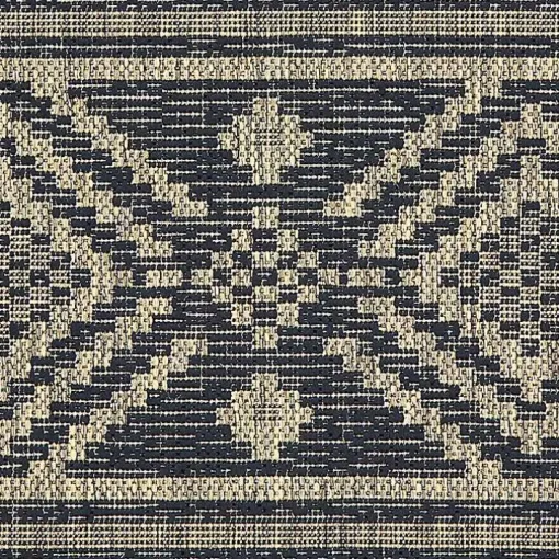 Greek Key Sun Shower Outdoor Area Rug, 5x8