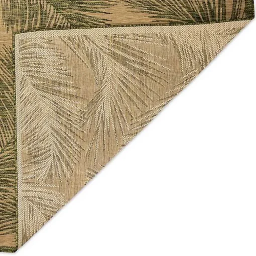 Green Cabo Palm Indoor Outdoor Area Rug, 8x10