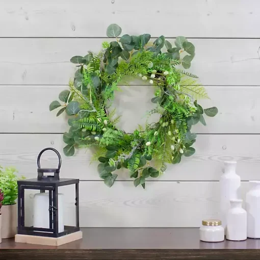 Green Eucalyptus Foliage Wreath