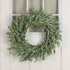 Green Foam Spray Wreath