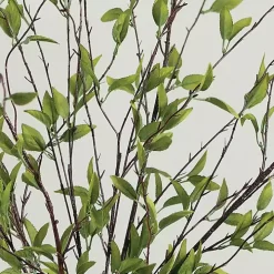 Green Foliage Branch Stems, Set of 3