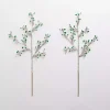 Green Iced Bells Picks, Set of 2