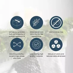 Green Leafy Eucalyptus Garland