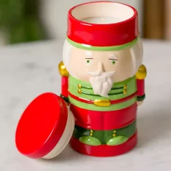 Green Nutcracker Balsam & Cedar Jar Candle