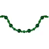 Green Shatterproof Ornament Tree Garland