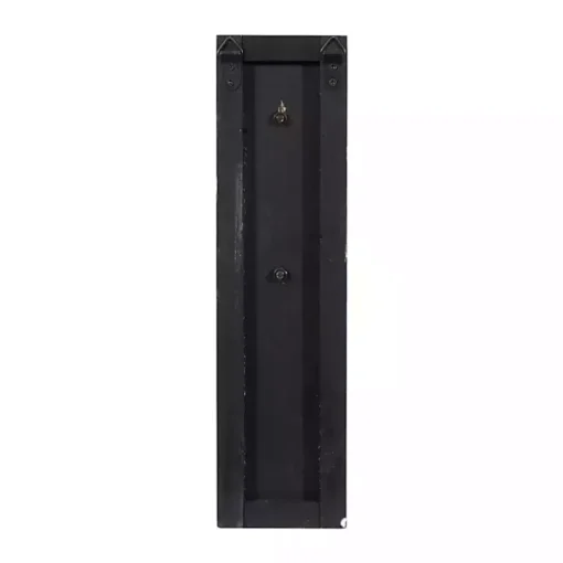 Hanging Lantern Fir Wood and Iron Sconce