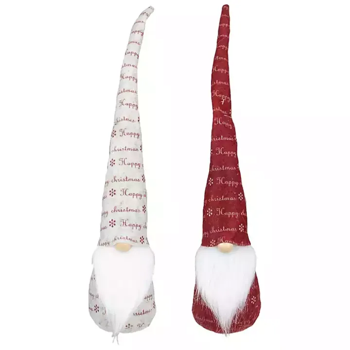 Happy Christmas Gnomes, Set of 2