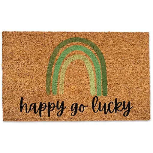 Happy Go Lucky Doormat