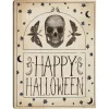 Happy Halloween Macabre Canvas Art Print