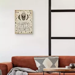 Happy Halloween Macabre Canvas Art Print