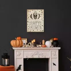 Happy Halloween Macabre Canvas Art Print