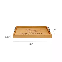 Happy Harvest Wood Tray