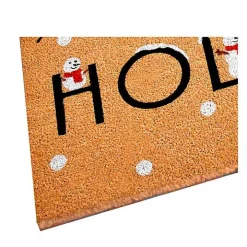 Happy Holidays Snowmen Doormat
