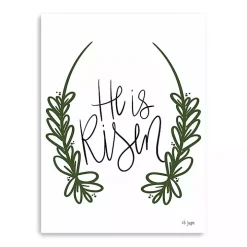 He is Risen Canvas Art Print