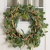 Heather Wheat and Eucalyptus Wreath