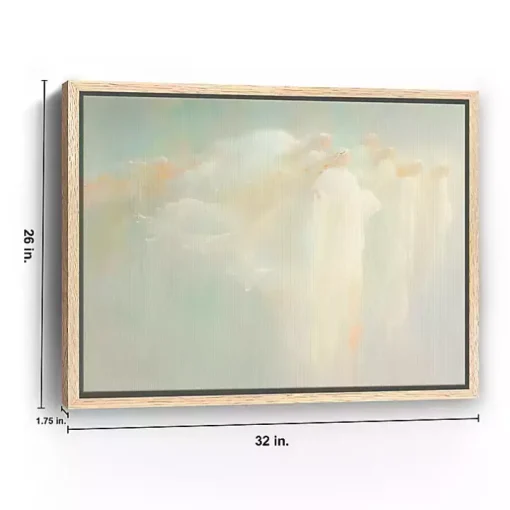 Heavenly Messengers Framed Canvas Art Print, 26x32